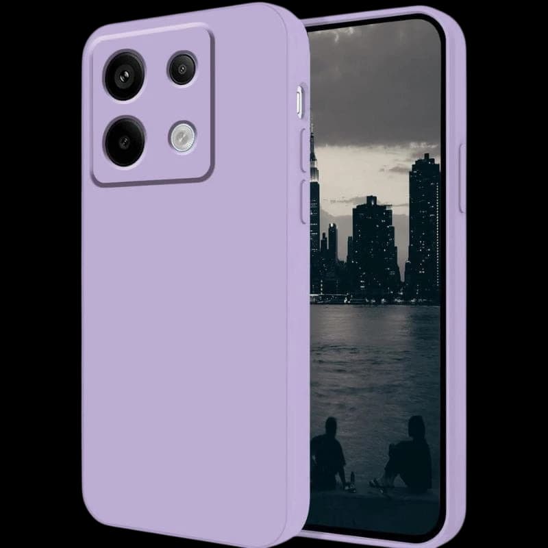 Funda Xiaomi Redmi Note 14S 4G Square Liquid Premium Lavanda