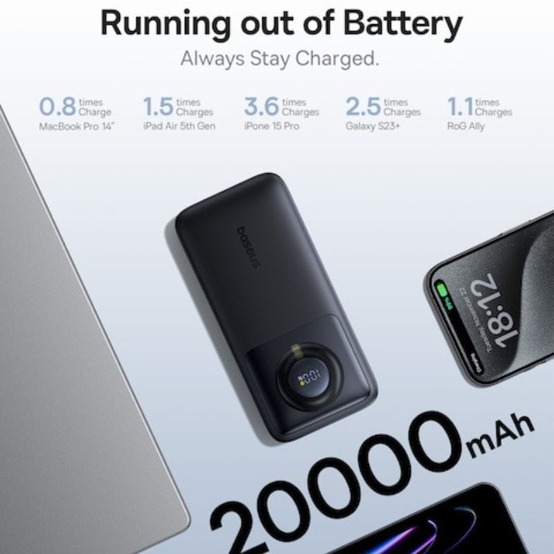 Baseus Free2Pull 20000mAh 65W - Power Bank - Item3