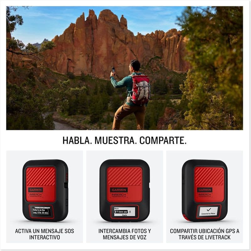 Connexion de Garmin inReach Messenger Plus