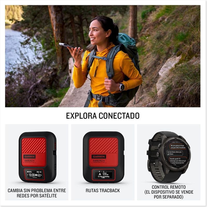Communication de Garmin inReach Messenger Plus
