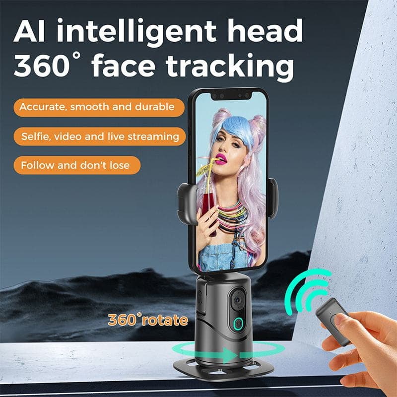 Gimbal Q12 Suivi automatique avec IA, suivi facial