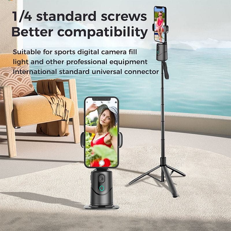 Gimbal Q12 Suivi automatique avec IA, compatibilité