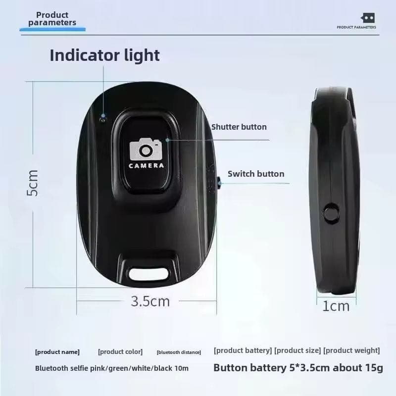 Télécommande Bluetooth pour Selfie, caractéristiques
