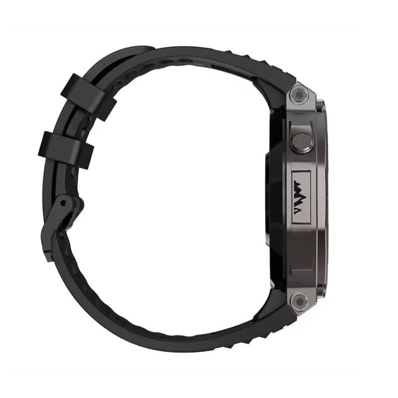 Lateral izquierdo de DM58 GPS 1.43 AMOLED Negro