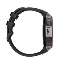 Lateral izquierdo de DM58 GPS 1.43 AMOLED Negro