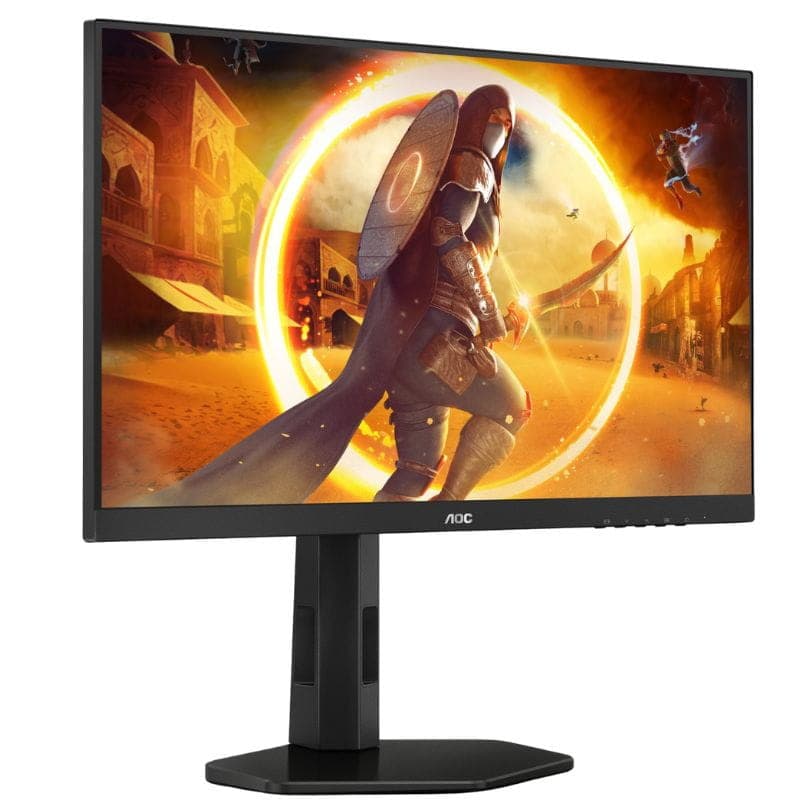 AOC 24G4XE 23,8" Full HD 180 Hz G-SYNC Preto/Cinza imagem  lateral
