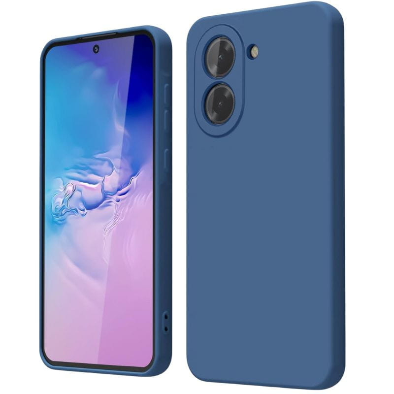 Funda Xiaomi Poco C71 Square Liquid Premium Azul - Ítem