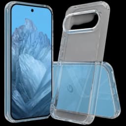 Funda de silicona Reinforced Google Pixel 11 Pro transparente, bordes reforzados, esquinas acolchadas, recorte de cámara ancho y botones cubiertos