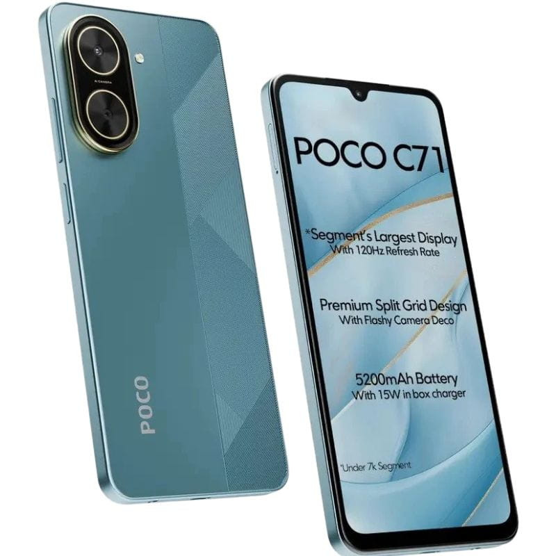 Xiaomi Poco C71 4Go/128Go Bleu - Ítem4