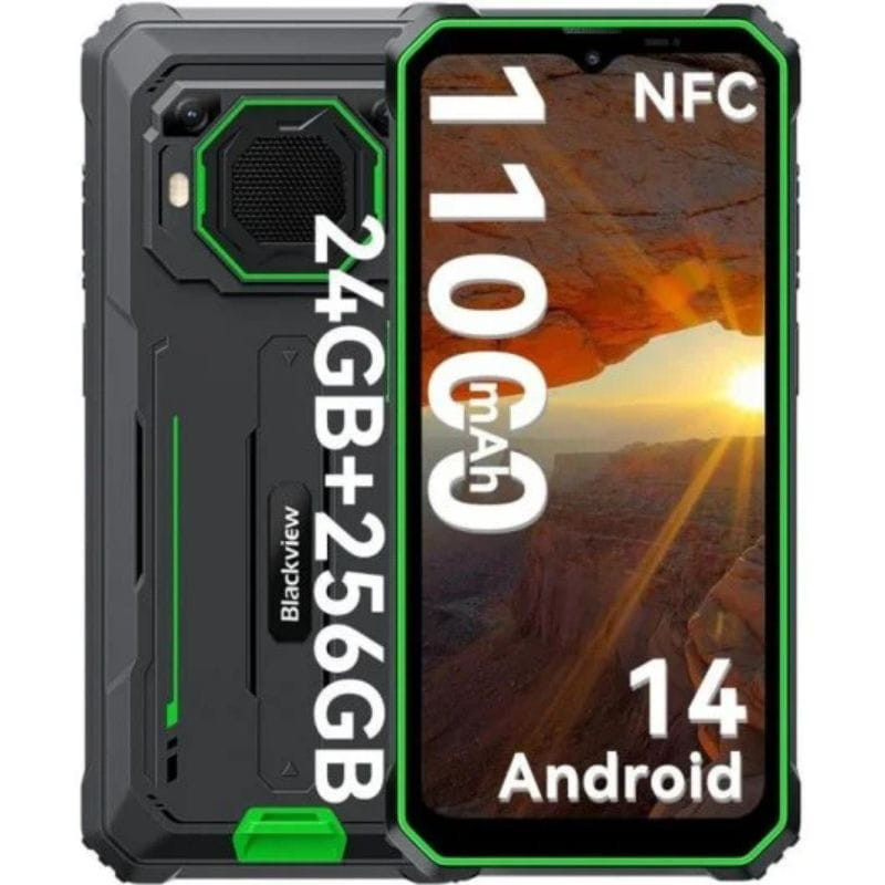 Blackview BV6200 Plus 8GB/256GB Verde - Teléfono Móvil Rugged - Ítem5