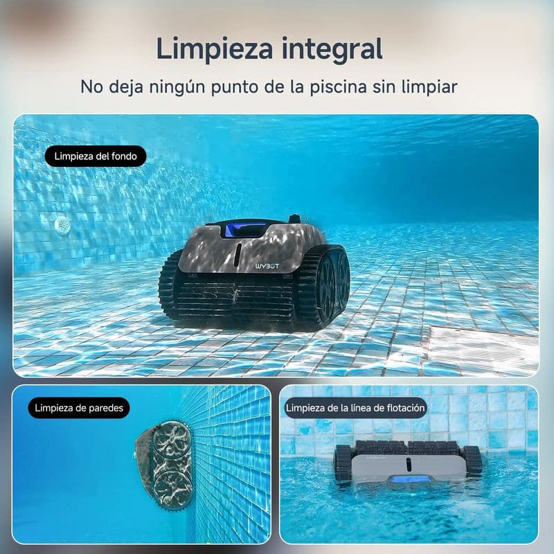 Limpeza integral Wybot C1 Pro