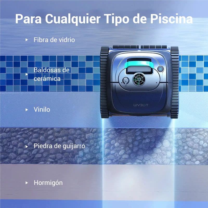 Todas as piscinas Wybot C1