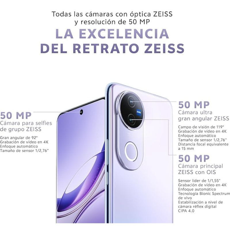 Vivo V50 5G 12GB/ 512GB Preto - Item4
