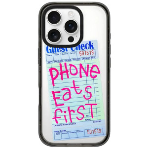 Coque Phone Eats First pour iPhone 16 Pro