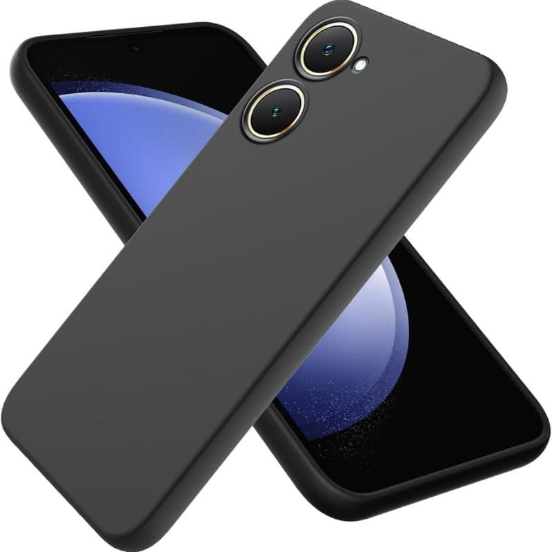 Funda Vivo Y03 Square Liquid Premium Negro - Ítem