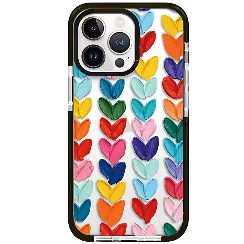 Funda Corazón de Colores iPhone 16 Pro - Ítem