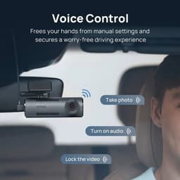 Commande vocale de 70mai Dash Cam M310
