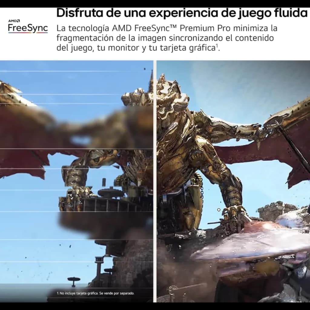 Monitor LG 32GS95UV-B 32 pulgadas 4K OLED curvo en color negro con AMD FreeSync para juego fluido y colores intensos, biseles delgados y diseño elegante