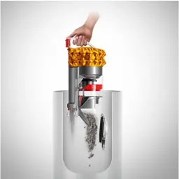 Dyson Cinetic Big ball Multi floor 2 Aspirador de trenó com depósito transparente, liberação higiénica de pó, topo dourado texturado e detalhes em