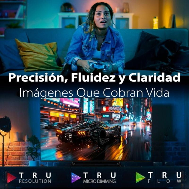 Toshiba 50QV3F63DG 50 UHD QLED Smart TV Negro - Ítem10