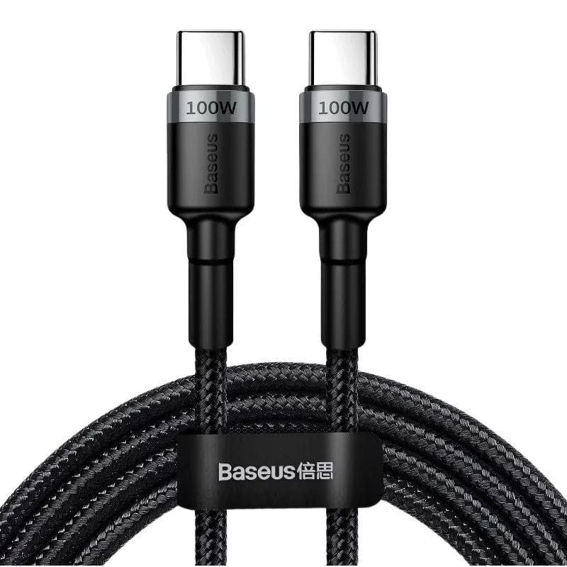 Baseus Cafule Grey/Black - Câble USB Type-C vers Type-C - Ítem