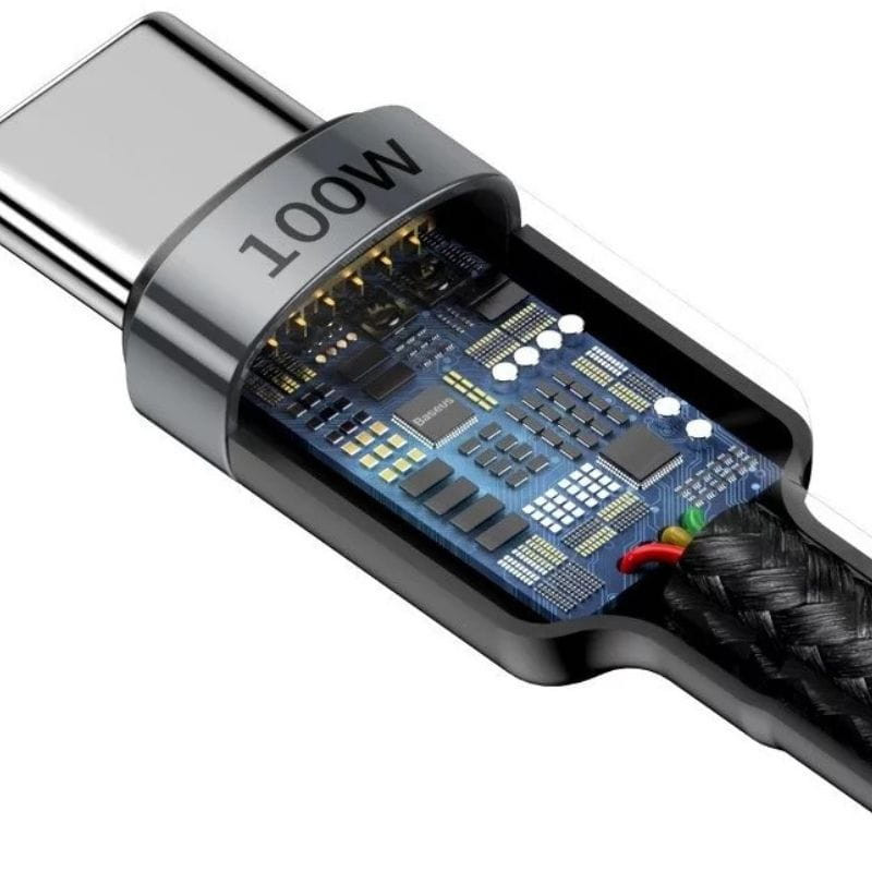 Baseus Cafule Grey/Black - Câble USB Type-C vers Type-C - Ítem4