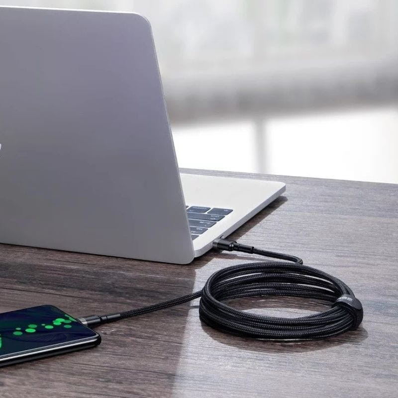 Baseus Cafule Grey/Black - Câble USB Type-C vers Type-C - Ítem2