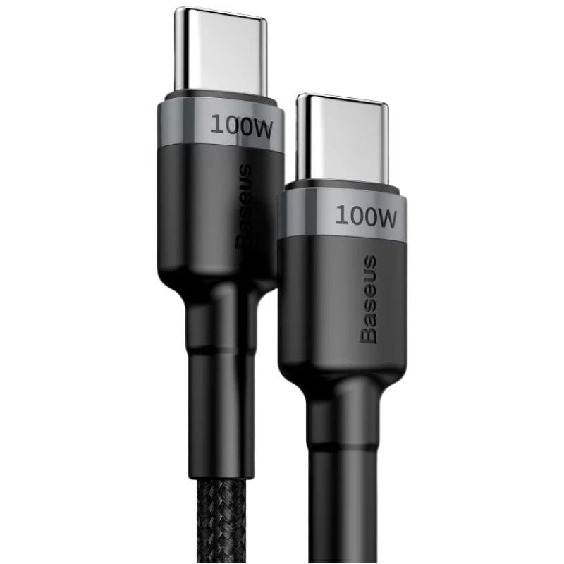Baseus Cafule Grey/Black - Câble USB Type-C vers Type-C - Ítem3