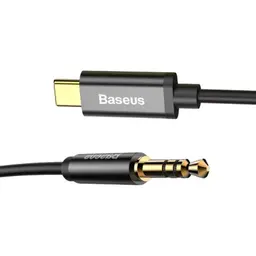 Baseus Yiven - Câble audio USB Type C vers mini-jack 3,5 mm image des connecteurs