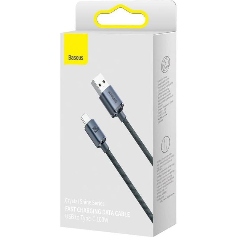 Baseus Crystal Shine - Cable USB-A a USB-C 1,2m - Ítem2