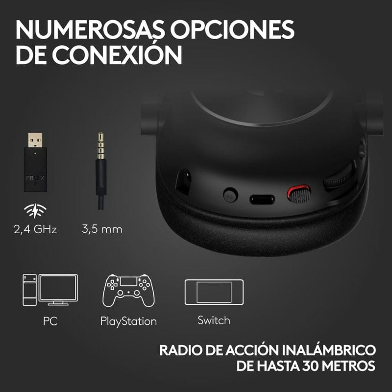 Logitech G PRO X 2 LIGHTSPEED - Auriculares inalámbricos gaming - Ítem6