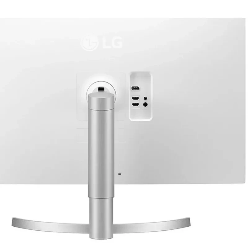 LG 32UN650K-W écran PC 32 pouces 4K UHD IPS, cadre fin noir, pied argent stable, affichage vif et détaillé idéal pour travail et multimédia - Ítem2