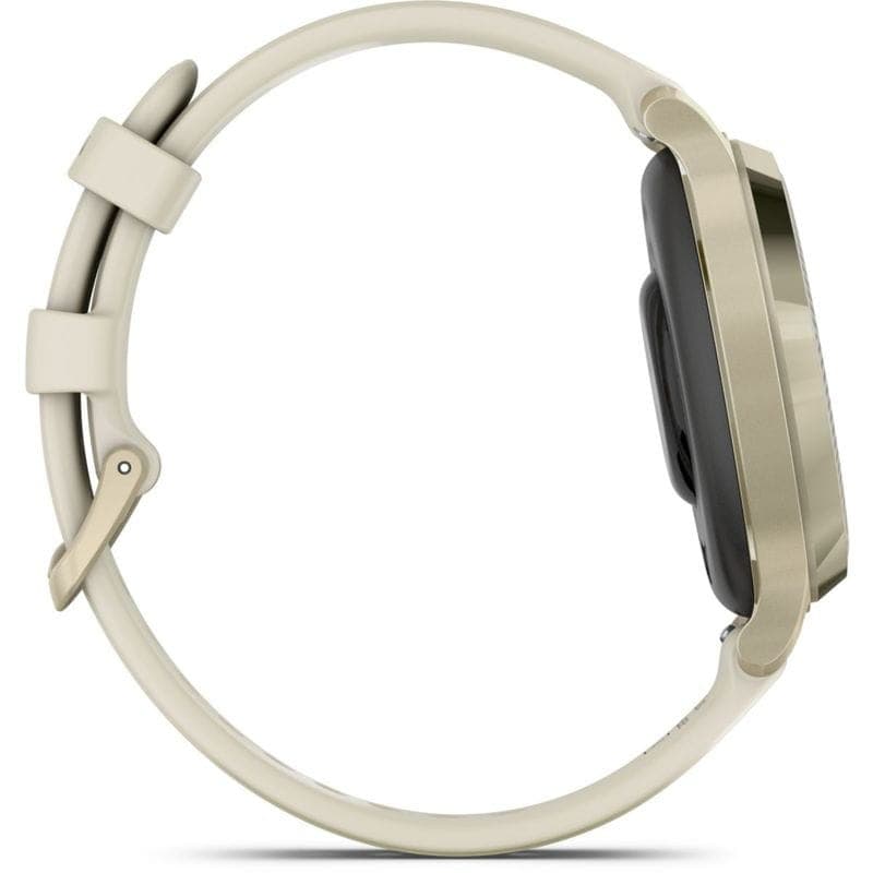 Lateral izquierdo de Garmin Lily 2 Active Beige