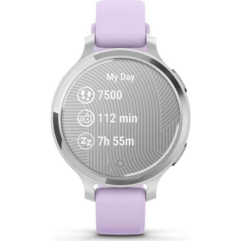 Frontal de Garmin Lily 2 Active Plata