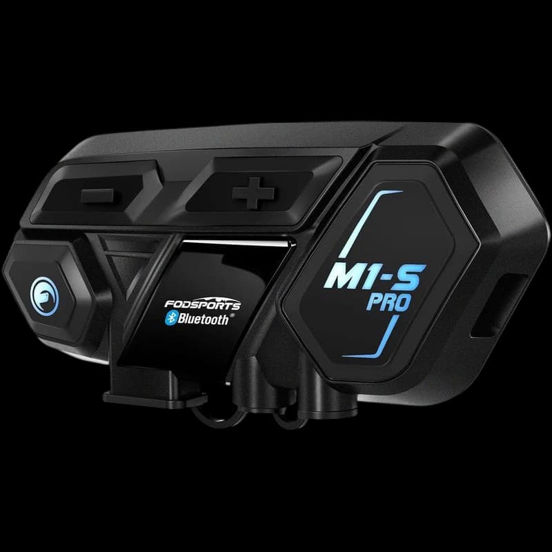 Fodsports M1-S Pro Bluetooth Hasta 8 conductores - Intercomunicador de moto