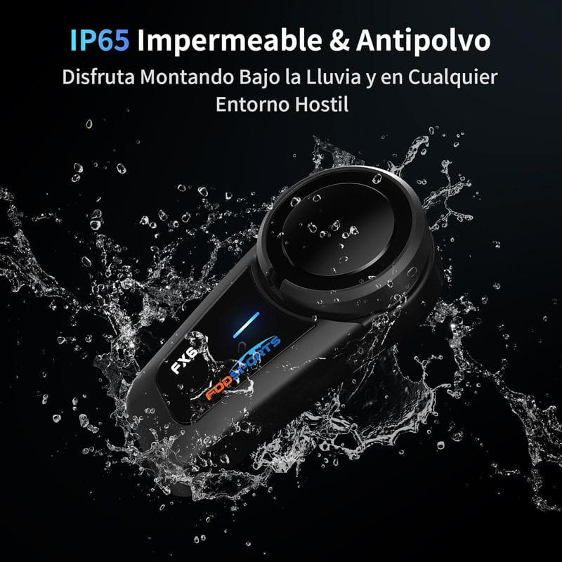 Fodsports FX6 Bluetooth 6 conducteurs - Intercom moto - Ítem7