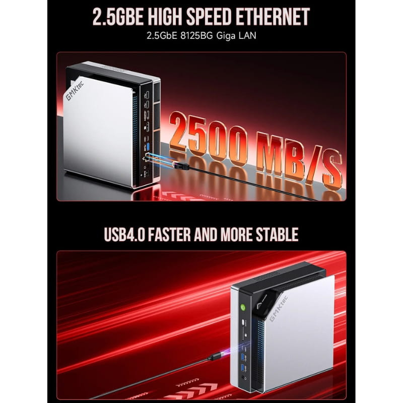 GMKtec EVO-X2 AMD Ryzen AI Max+ 395 128Go/2To - Ítem9