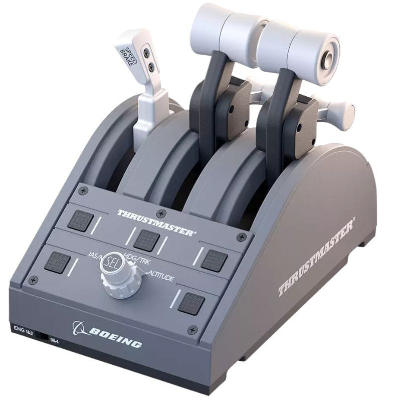 Thrustmaster TCA Quadrant Boeing Edition Gris USB Palanca de vuelo PC, Xbox, Xbox One X, Xbox Series S - Ítem