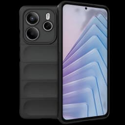 Coque en silicone Wave Redmi Note 14 5G Noir