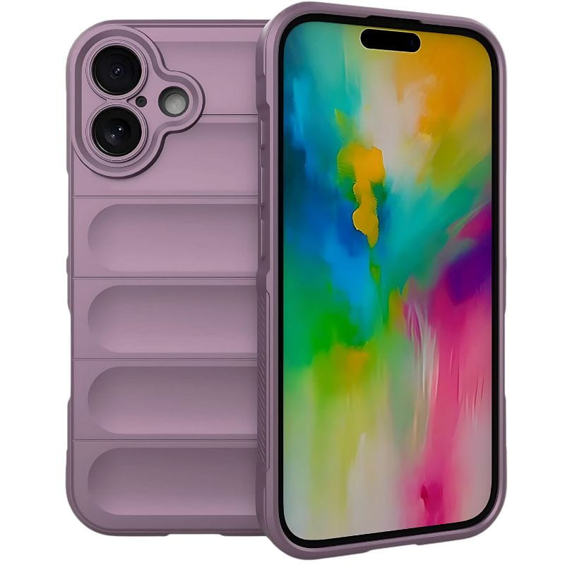 Funda de silicona Wave iPhone 16 Lavanda - Ítem