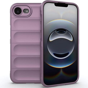 Capa de silicone Wave para iPhone 16e Lavanda