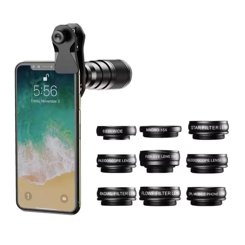 APEXEL APL-22XDG9 - Kit de objectifs pour téléphone 10 en 1 - Ítem5