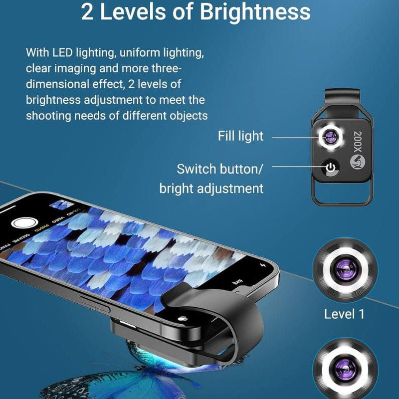 APEXEL APL-MS150 - Objectif pour téléphone avec zoom 150x - Ítem2