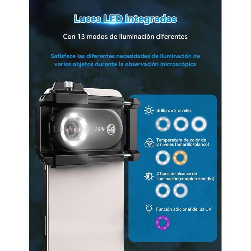APEXEL APL-MS200 - Objectif pour téléphone avec zoom 200x - Ítem5