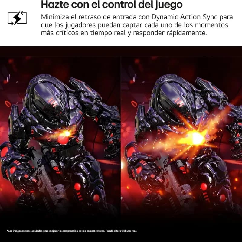 Monitor LG 32UR55OK-B 31,5 pulgadas 4K Ultra HD LCD con FreeSync, biseles finos y soporte robusto, ideal para juegos con acción fluida y colores vivos