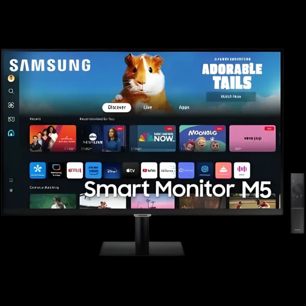 Samsung Smart Monitor M5 M50D 27 pouces Full HD 60 Hz Smart TV - Moniteur PC 