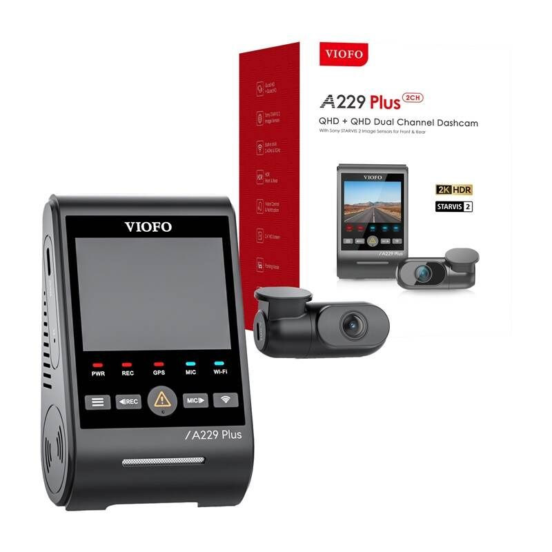 VIOFO A229 Plus 2K + 2K WiFi GPS - Dash Cam - Ítem4