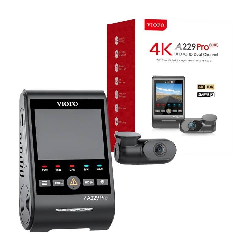VIOFO A229 Pro 4K + 2K WiFi GPS - Dash Cam - Item5