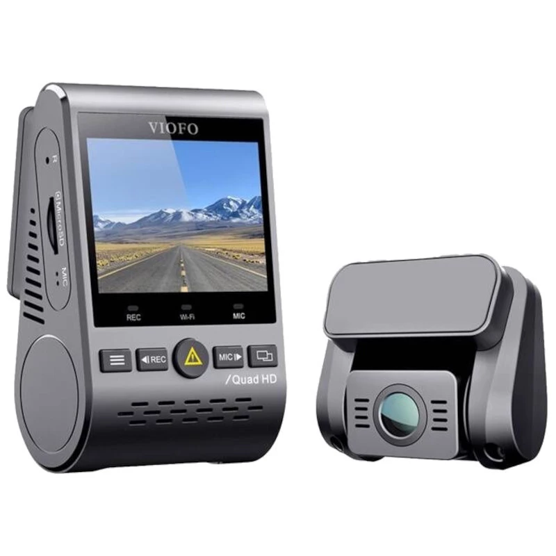 VIOFO A129 PLUS DUO-G 2K + 1080p WiFi GPS - Dash Cam com câmera traseira - Item