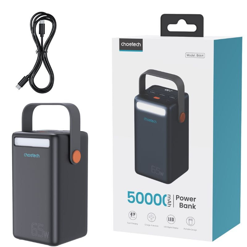 Choetech B664 Mini Power Bank - Preto - Item3